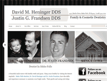 Tablet Screenshot of idahofallssmiles.com
